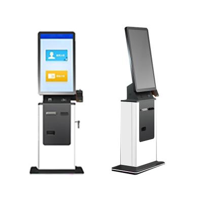 China 32 Inch Touch Screen Kiosk High Durability Printer Check In Kiosk For Self-Service for sale