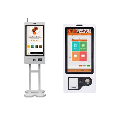 China Big Screen Self Checkout Machine Supermarket Cash Payment en venta