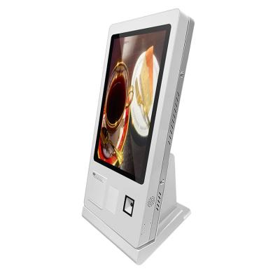 China Touch Screen Self Service Terminal Kiosk Restaurant Ordering And Payment for sale