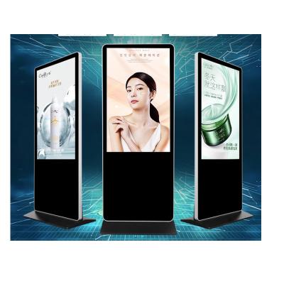 China Shopping Mall Free Standing Touch Screen Kiosk 43 Inch Panel Size For Display for sale