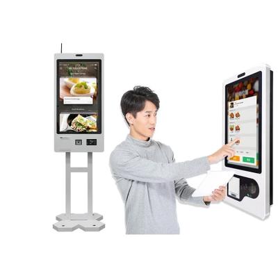 China 23.8 INCH Self Ordering Kiosk Android Operating System Wall Mounted Installation for sale