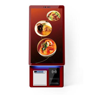 China Máquinas de encomenda de alimentos em ambientes fechados Quiosques de pagamento A solução definitiva para transações à venda