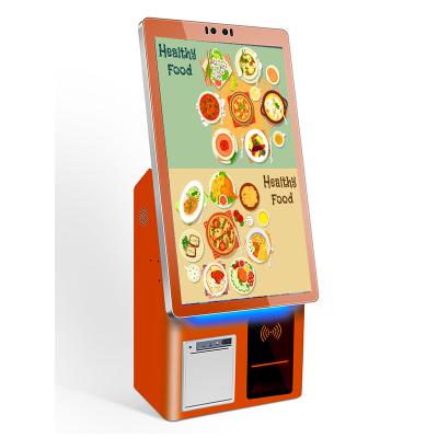 China Desktop Self Ordering Machine Payment Terminal Kiosk With 58mm Printer And NFC en venta
