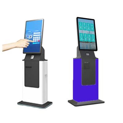 China Vertical Installation Check In Kiosk with Custom Logo and Capacitive Touch Screen for sale