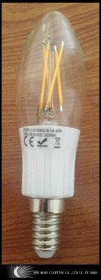 China E12 110V  LED filament flame candle light 2W for sale
