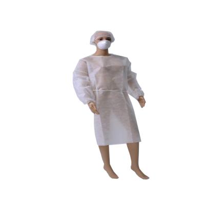 China Medical Disposable Items Customized size Blue Color Breathable Isolation Gown for sale