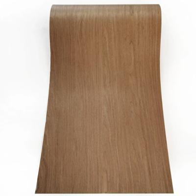 China E2 Reconstituted Walnut Veneer 0.45mm Furniture Wood Sheet Coverings Skin for sale