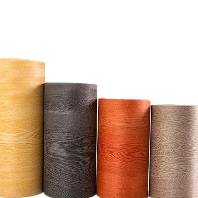 China WBP Veneer de madera teñida 0,6 mm-3 mm Hojas decorativas de corte recto Eco amigable en venta