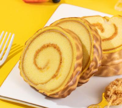 China HACCP Soft Cake Cookies Roll Cake Bread For Breakfast Tea Break Snack for sale