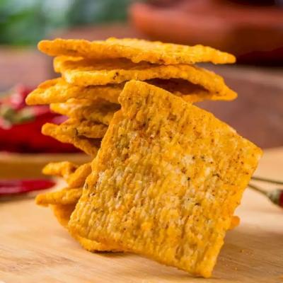China Traditional Grain Snacks Chinese Guoba Millet Crisp Chips for sale