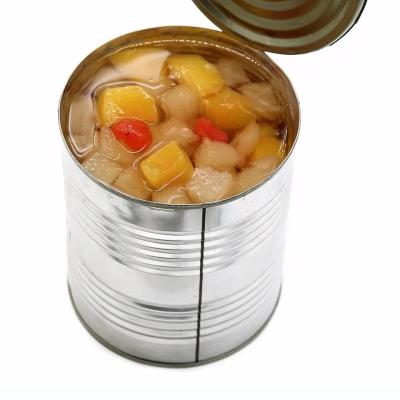 China Canned Mixed Fruit Cocktail In Syrup In Tin / In Glass Jar / In Plastic Cups for sale