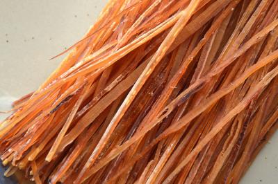 China Delicious Grilled Dried Red Shredded Squid 50g / Custom for sale