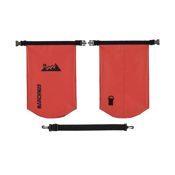 Quality Roll Top PVC Waterproof Dry Bag 5L / 10L / 20L / 30L / 40L For Outdoor Sports for sale