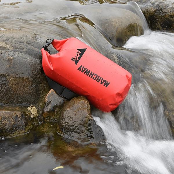 Quality Roll Top PVC Waterproof Dry Bag 5L / 10L / 20L / 30L / 40L For Outdoor Sports for sale