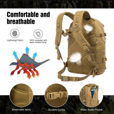 China 38L polyester Tactical Military Backpack Men Military Molle Backpack for sale