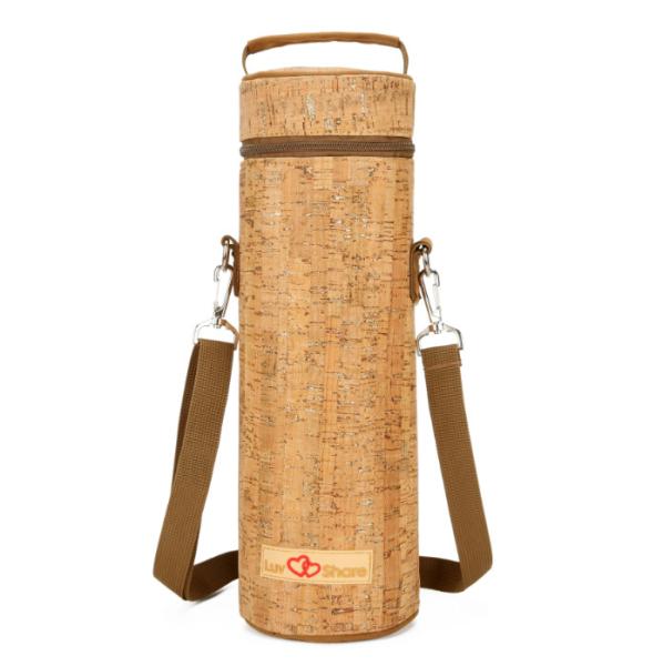 Quality Waterproof Natural Cork Wine Bag Recycled With Soft Handle for sale