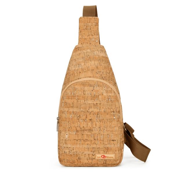 Quality Lightweight Cork Bag Soft Handle Crossbody Shoulder Bag Waterproof OEM / ODM for sale