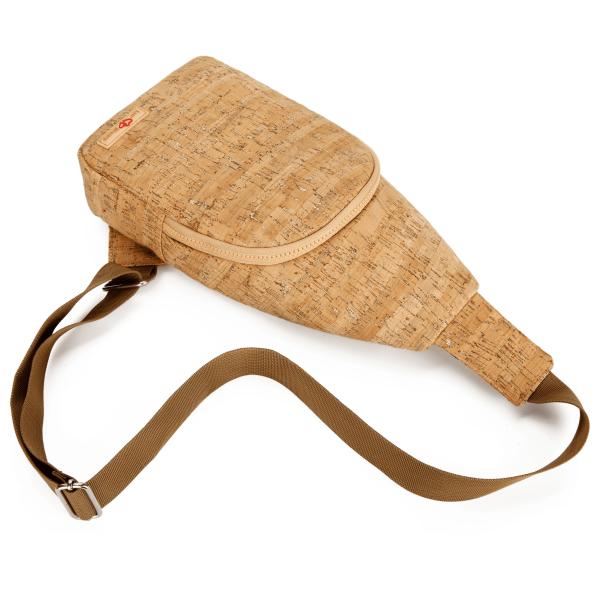 Quality Unisex Cork Crossbody Shoulder Bag Waterproof Eco Friendly for sale