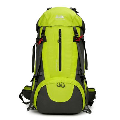 China Outdoor Large 60L Hiking Bag Backpack Waterproof 35x22x60cm for sale