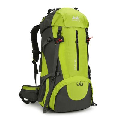 China Large Water Resistant Hiking Backpack Anti Scratch Outdoor 60L Hiking Backpack for sale