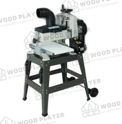 China 132X260mm Automatic Wood Drum Sander Machine With Stand for sale