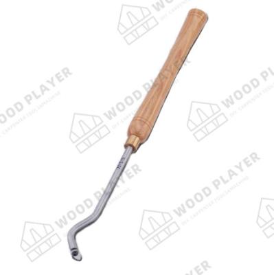 China Wood Lathe Chisels Woodworking Carpenter Tools 10*210mm Blade 300mm Handle for sale