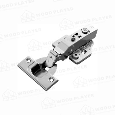 China 100 Degree 3D Clip On Cabinet Hinges For 16mm-28mm Door WPFA-K5-3-304C for sale