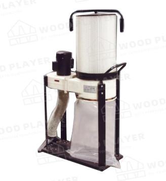 China 750W filtro de aire de trabajo de madera del colector de polvo de 1 micrón para Woodshop en venta