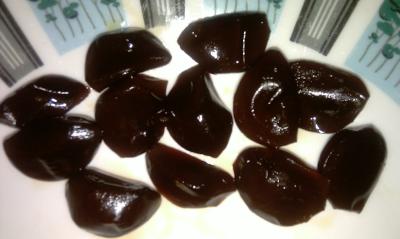 China Black garlic cloves for sale