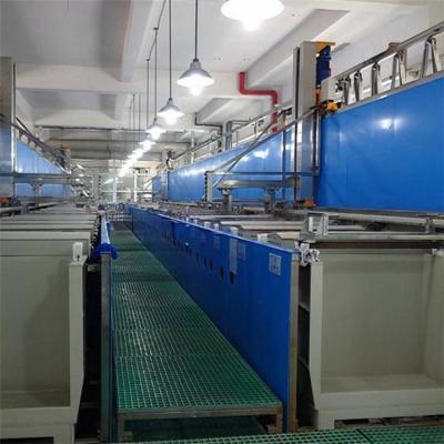 China Electronics Automated Anodizing Line Architectural Extrusions Sulfuric Acid Anodizing Line for sale