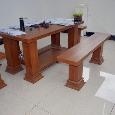 China Muebles amistosos de Eco Waterpoof del grano de la silla de aluminio de madera de la obra clásica en venta