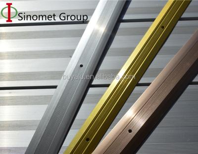 Chine Équilibre se reliant de tapis de bord de transition en aluminium d'équilibre pour la décoration intérieure à vendre