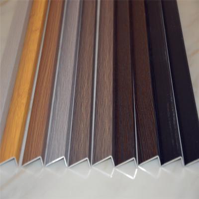 China Customized Aluminum Vinyl Flooring Trim PVC Flooring Edge Trim for sale