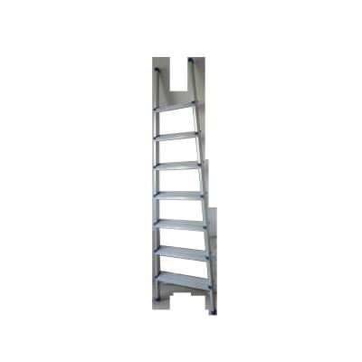 China Aluminum Ladder 12 Meter Silver White Step Ladder  150kg  Max Load for sale