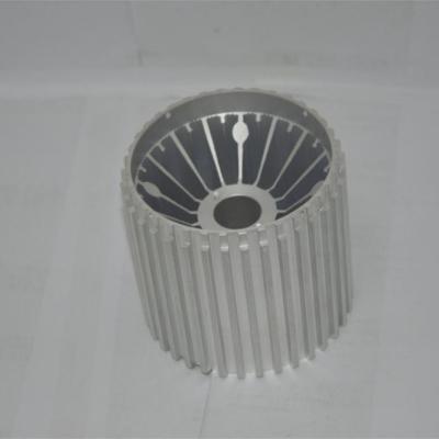 China Melting Finish Aluminum Industrial Profile LED Heat Sink  Custom Length for sale