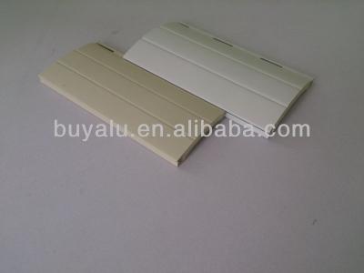 China 45mm And 55mm Aluminium Roller Shutter Slats Foam Filled  Roller Shutter Slats for sale