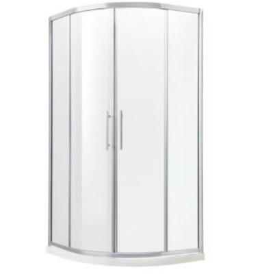 China Cabina de la esquina económica de aluminio de la ducha de las pantallas de ducha del marco en venta