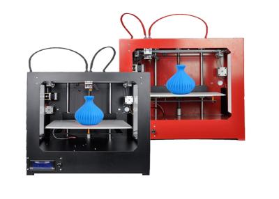 China Impresora dual del extrusor 3D del filamento bicolor, impresora de escritorio 3D de FDM Replicator en venta