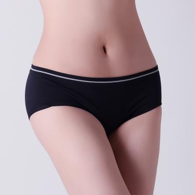 China Lady underwear,  plain black fashion design,   soft weave.  XLS032 ,woman  underwear for sale
