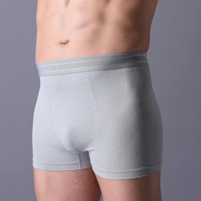 China Man boxer,  popular  fitting design,   soft weave  undervest,  XLS003, man shorts.Knitted underwear for sale