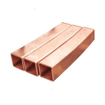 China Cast Machine Copper Mould Tube Ccm CuAg IOS Billet Square for sale