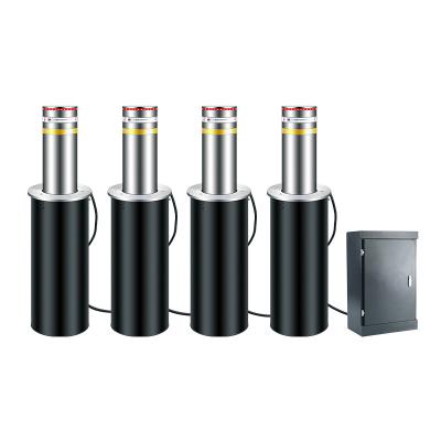 China 304 Stainless Steel Hydraulic Driveway Security Bollards Control Time 3S for sale