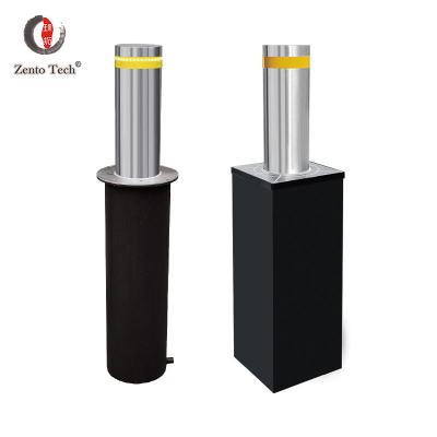 China 6mm 304 Stainless Steel Rise And Fall Bollards Rising Part Diameter 219MM for sale
