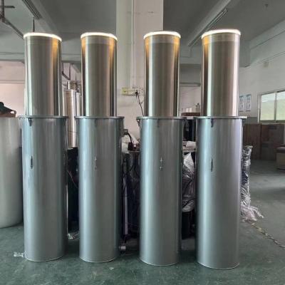 China OEM Pre Embedded Height 1110mm Automatic Rising Bollards For Driveways for sale