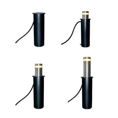 China Roadway Safety Stainless Steel Telescopic Hydraulic Rising Bollards 24V for sale