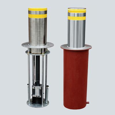China 304 Stainless Steel Remote Control Hydraulic Rising Bollards 1.5kW for sale