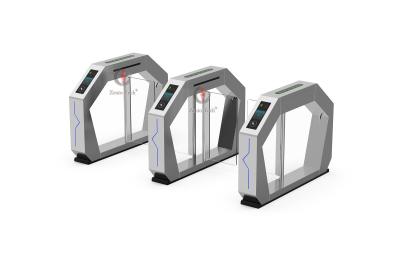 China 30W Running Office Building Swing Barrier Turnstiles 100r/Min for sale