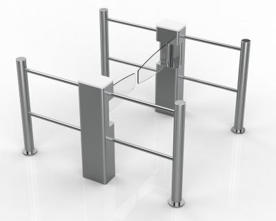 China RS232 Swing Gate Turnstile Supermarket Entrance Access Control for sale