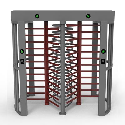 China 304 Stainless Steel Full Body Turnstile Automatic People Security Access Control System for sale