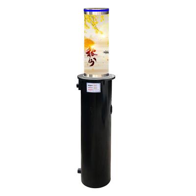 China Retractable Ss 201 Hydraulic Rising Bollard Smooth And Efficient Lifting for sale